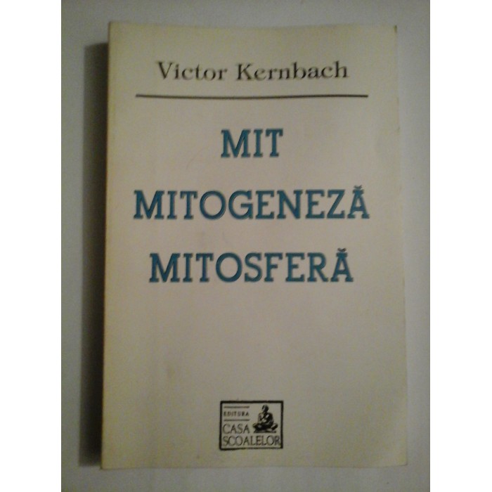 MIT MITOGENEZA MITOSFERA - Victor Kernbach MIT MITOGENEZA MITOSFERA - Victor Kernbach